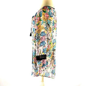 Daniel Rainn Tops - daniel rainn Floral Tassel Plus Blouse Top Sz 3X Daniel Rainn Tops - daniel rainn Floral Tassel Plus Blouse Top Sz 3X